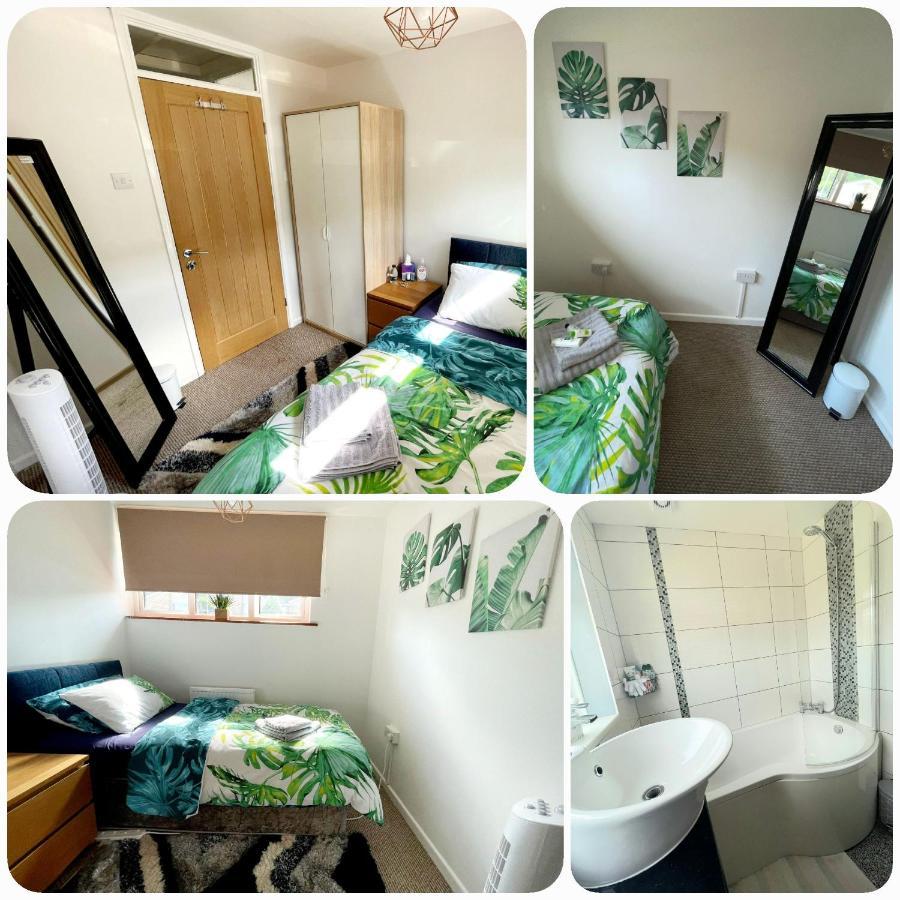 Apartamento 5Min Drive To Luton Airport, 2 Train Stations & Motorway - Free Parking - Late Check Out 11Am - Quiet & Peaceful Location With A Relaxing Garden - Only 25Min Drive To North London - Free Wifi Exterior foto